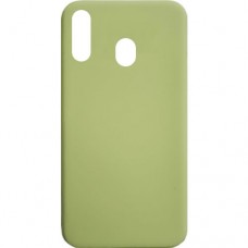 Capa para Samsung Galaxy M20 - Emborrachada Premium Verde Abacate